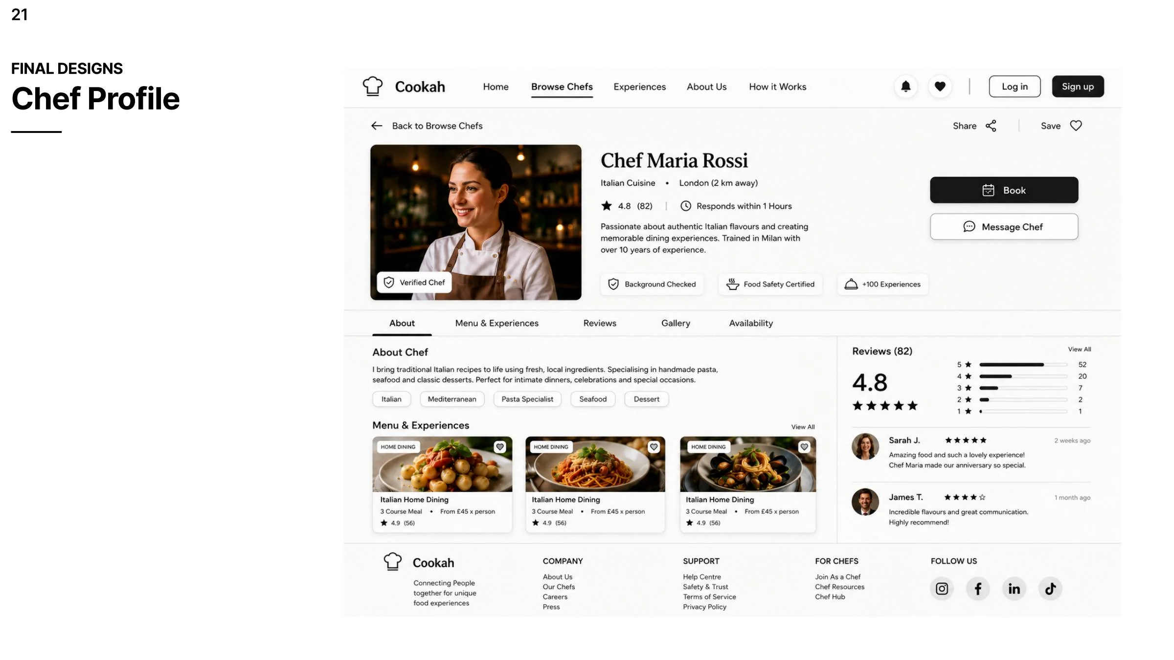Cookah final chef profile