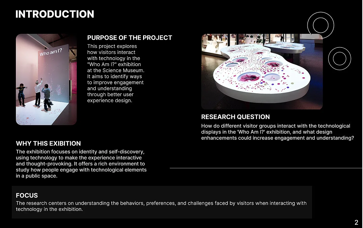 Science Museum introduction and research question