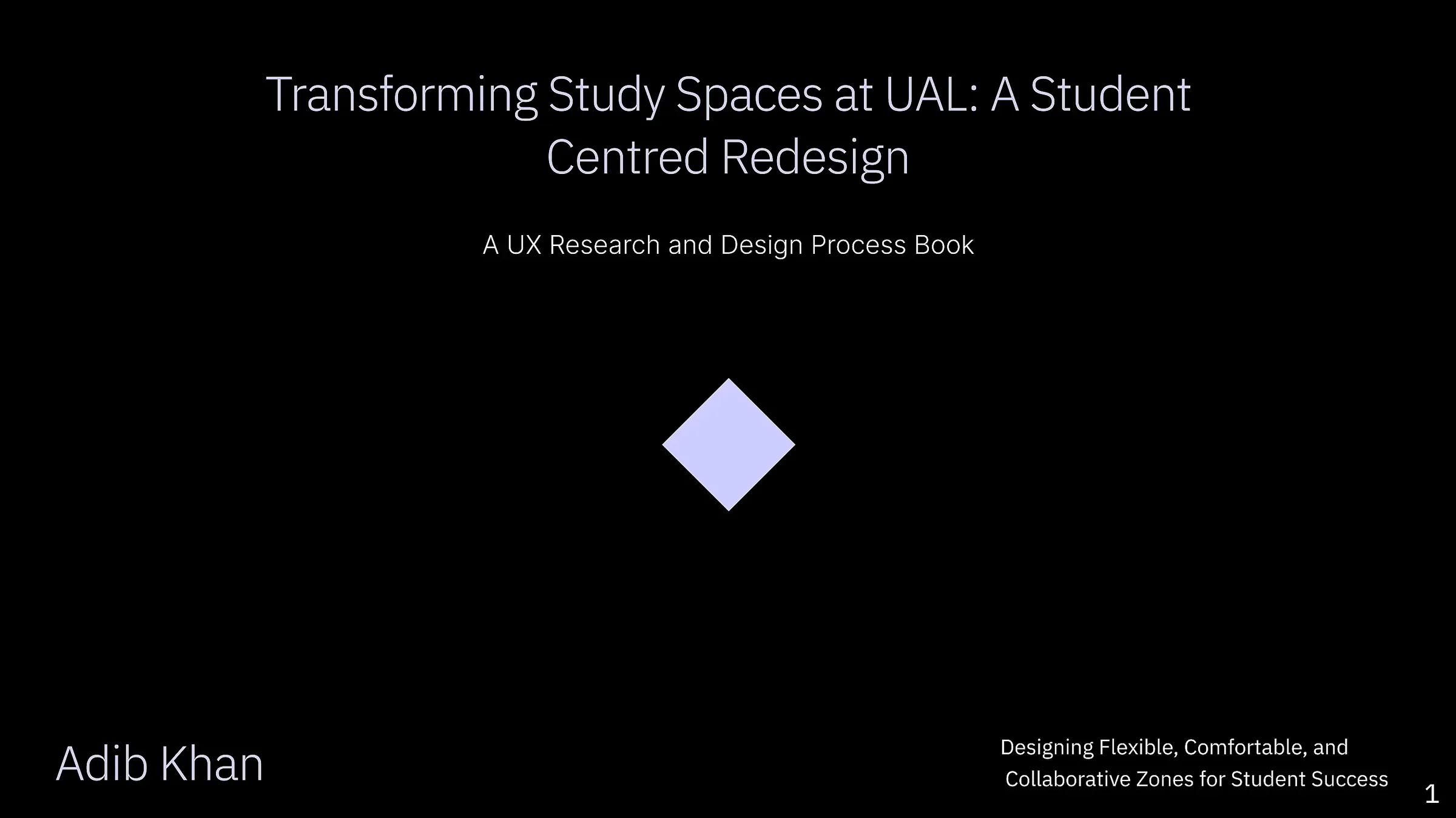 Study Spaces process book cover