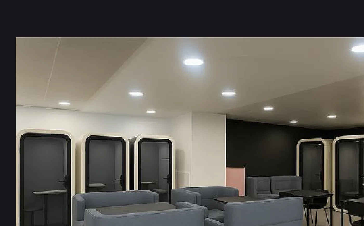 Transforming Study Spaces at UAL final spatial design render